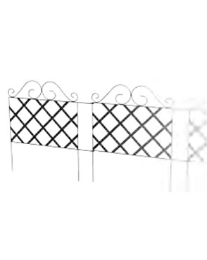 Panacea 18"x8' Lattice Folding Fence