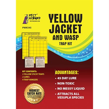 Pest Wizard 2pk Yellow Jacket Kit