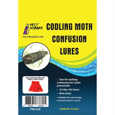 Pest Wizard 3pk Codling Moth 10X Lure