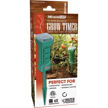 Miracle LED SproutMatic 6 Outlet Automatic Day/Night Cycle Grow Timer