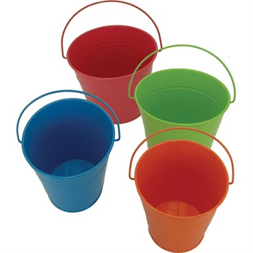 Kids 2 Quart Pails Mtl 4 Clr