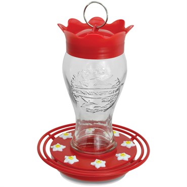 Penn 28oz Glass Hummingbird Feeder