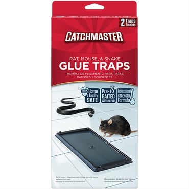 Catchmaster 2pk Rat/Mouse/Snake Glue Trap