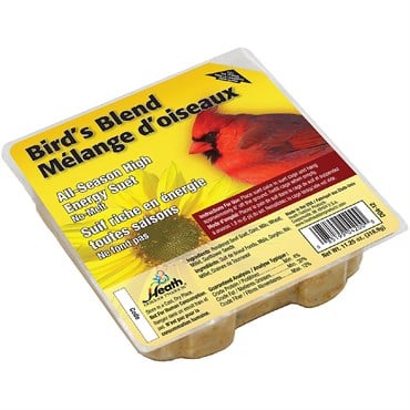 Heath 11.25oz Bird's Blend High Energy Suet Cake