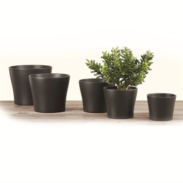 Scheurich 4.25" Anthracite 808/11 Planter