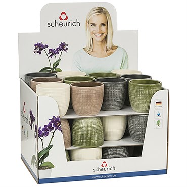 Scheurich 3.75" Corteza Assorted 866/10 Planter