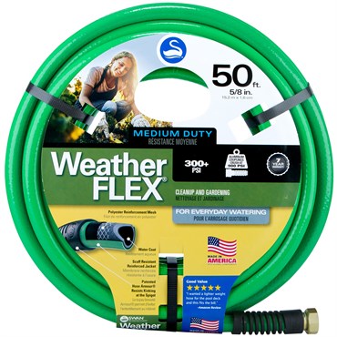 Swan 5/8"x50' WeatherFlex Medium Duty Hose