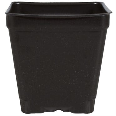 DILLEN DSQVP4PF/D 04.00 SQUARE PF PRESS FIT POT DEEP BLACK 450 PER CASE 54 CASES PER PALLET