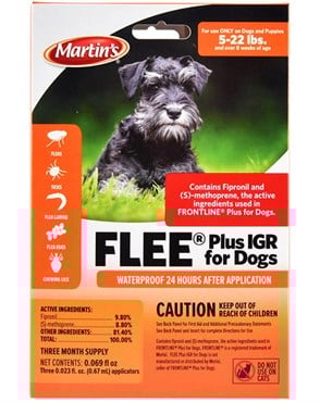 Bonide FLEE 5-22lb Plus IGR Dog