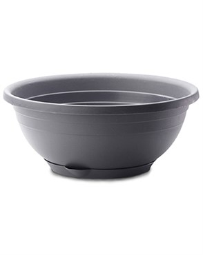 Crescent 12" Emma Hang Bowl Charcoal