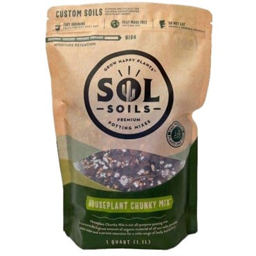 Sol Soils 1qt Houseplant Chunky Mix
