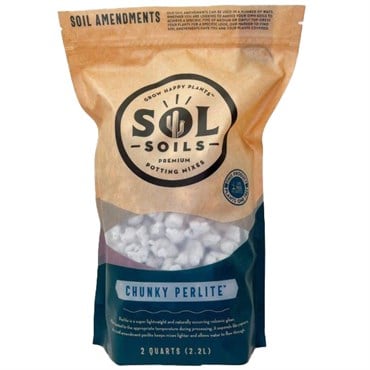 Sol Soils 2qt Chunky Perlite