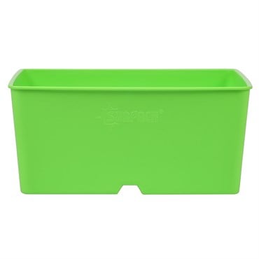 SunPack 5"x5" Heavy Duty Square Pot Green