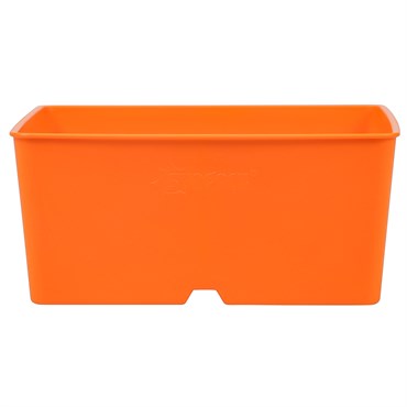 SunPack 5"x5" Heavy Duty Square Pot Orange
