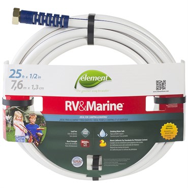 Element 1/2"x25' RV Marine Hose