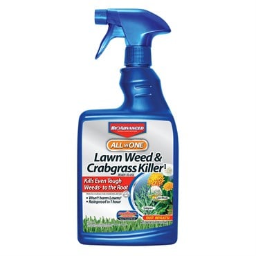 BioAdvanced 24oz All-In-One Lawn Weed & Crabgrass Killer RTU (Keywords: Bayer )