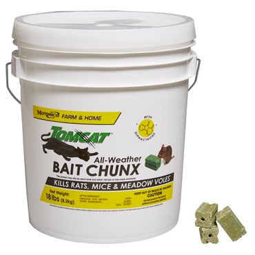 Motomco Tomcat Chunx 18Lb Pail