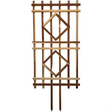 A&G 3'x7' Diamond Espalier Trellis