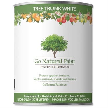 Go Natural 1gal Tree Trunk Protection White