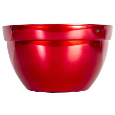 Gardener Select 12" Hanging Basket Metallic Red 11.85"x11.85"x6.69" 24/CS