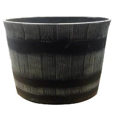 Gardener Select 14" Whiskey Brl Round Planter 12/CS
