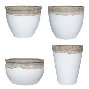 MCarr 26pc Mixed Planter Pallet Volcanic White