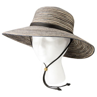 Sloggers Womens Braided Hat Earth Brown Medium UPF 50+
