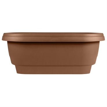 Bloem 24" Deck Rail Planter Chocolate