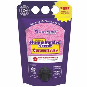 Sweet Seed 1.5L Hummingbird Nectar Pouch Concentrate