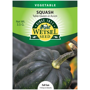 Squash, Table Queen Acorn - 3.5 grams