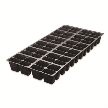 T. O. Plastics 1204 Standard Insert Black 100 Per Case 72Cs/Pl St-I-1204