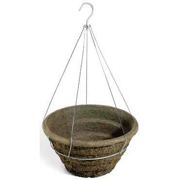 WP 16X8IN DEEP RND GARDEN BSKT 4.25GL 20/CS 106927 HANGERS NOT INCLUDED