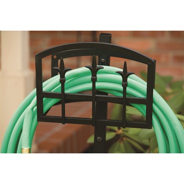 Panacea Classic Finial Hose Hanger Black