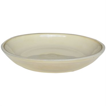 MCarr 7.1" Saucer Light Cream