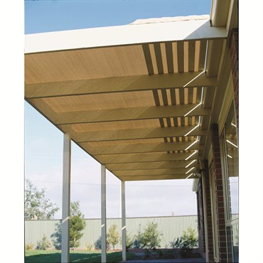 Gale Pac 6'x15' Heavy Fabric Wheat 90% Shade