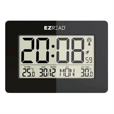 Headwind EZ Read Wall Clock Digital Thermometer