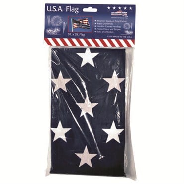 FlagZone 3'x5' Poly Cotton Flag W/ Poly Bag