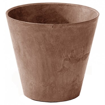 Artstone 6" Round Napa Planter Rust