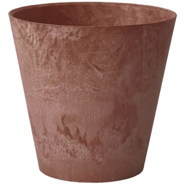 Artstone 10" Round Napa Planter Rust