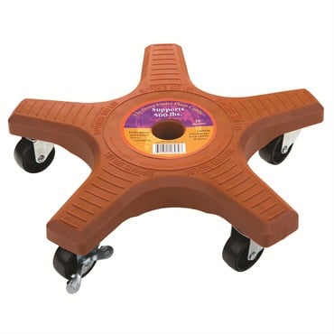 Plant Stand 14" Down Under Plant Caddie Terra Cotta