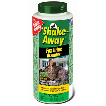 Shake Away 28.5oz Fox Urine Granules Critter Repellent