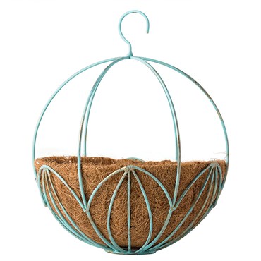 SuperMoss Large Leeds Sphere Basket Patina