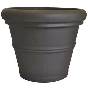 Tusco 36" Rolled Rim Planter Espresso