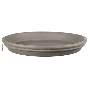 Deroma 9.26" Saucer Grafite Clay Case Pack