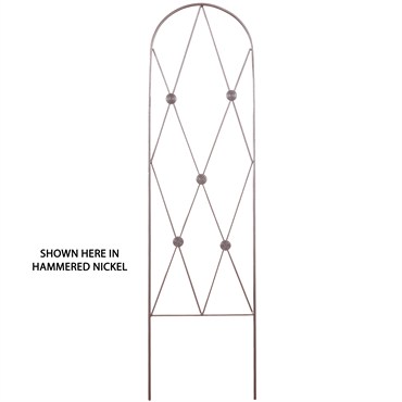 AGW Button Pot Trellis Bronze