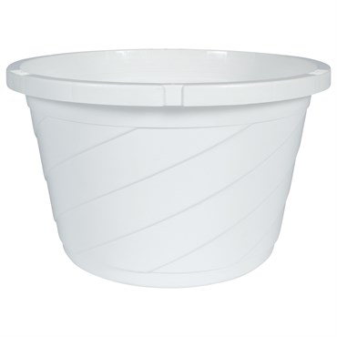 DLN 10.00 EURO SL TS HB NO HGR WHITE 50/CS 50CS/PL Cap dish Optional