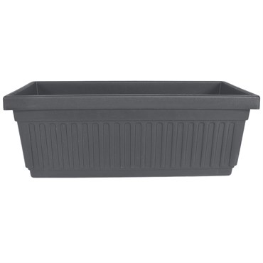 HC 18" Venetian Flower Box Warm Gray