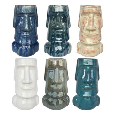 MCarr 16PC 20.5" Eastern Island Head Plt Mixed