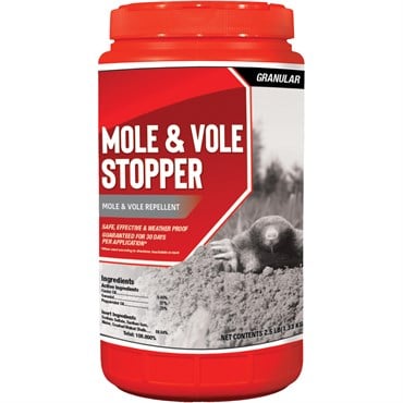 Mole & Vole Stopper 2.5lb Jug Repellent Shaker Granules