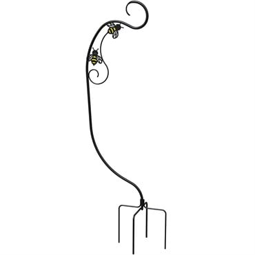 Panacea 40" Bee- Conscious Yard Stake Basket Hanger